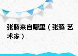 张腾来自哪里（张腾 艺术家）
