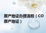 原产地证办理流程（CO原产地证）