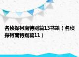 名侦探柯南特别篇13书籍（名侦探柯南特别篇11）
