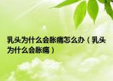 乳头为什么会胀痛怎么办（乳头为什么会胀痛）