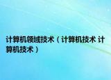 计算机领域技术（计算机技术 计算机技术）