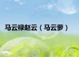 马云禄赵云（马云萝）