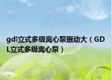 gdl立式多级离心泵振动大（GDL立式多级离心泵）