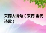 采药人诗句（采药 当代诗歌）
