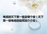 电视剧天下第一楼是哪个楼（天下第一楼电视剧结局简介介绍）