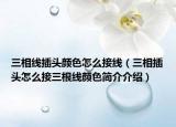 三相线插头颜色怎么接线（三相插头怎么接三根线颜色简介介绍）