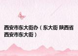 西安市东大街办（东大街 陕西省西安市东大街）