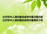 台空军90人疑似集体食物中毒详细内容 台空军90人疑似集体食物中毒具体介绍