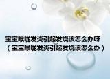 宝宝喉咙发炎引起发烧该怎么办呀（宝宝喉咙发炎引起发烧该怎么办）