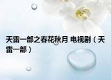 天雷一部之春花秋月 电视剧（天雷一部）
