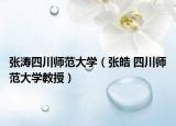 张涛四川师范大学（张皓 四川师范大学教授）