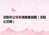 沈阳市公交车线路查询图（沈阳公交网）