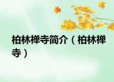 柏林禅寺简介（柏林禅寺）