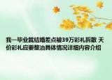 我一毕业就结婚差点被39万彩礼拆散 天价彩礼应要整治具体情况详细内容介绍