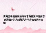 青海西宁洪灾现场汽车半身被淹详细内容 青海西宁洪灾现场汽车半身被淹具体介绍