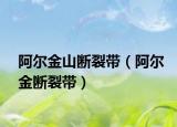 阿尔金山断裂带（阿尔金断裂带）