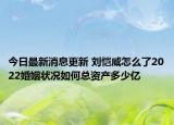 今日最新消息更新 刘恺威怎么了2022婚姻状况如何总资产多少亿