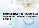 电脑怎么收看CCTV14中央14少儿频道直播介绍(电脑怎么收看CCTV14中央14少儿频道直播详细情况如何)
