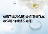 侠盗飞车怎么玩?介绍(侠盗飞车怎么玩?详细情况如何)
