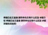 泰国白龙王是谁(跟算命先生有什么区别 求解介绍 泰国白龙王是谁 跟算命先生有什么区别 求解详细情况如何)