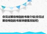 你见过那些特别的书屋介绍(你见过那些特别的书屋详细情况如何)