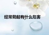 经常勃起有什么危害