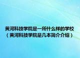 黄河科技学院是一所什么样的学校（黄河科技学院是几本简介介绍）