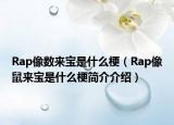 Rap像数来宝是什么梗（Rap像鼠来宝是什么梗简介介绍）