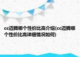 cc迈腾哪个性价比高介绍(cc迈腾哪个性价比高详细情况如何)