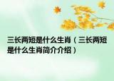 三长两短是什么生肖（三长两短是什么生肖简介介绍）