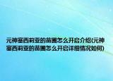 元神塞西莉亚的苗圃怎么开启介绍(元神塞西莉亚的苗圃怎么开启详细情况如何)