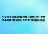 少女杀手阿墨2结局是什么意思介绍(少女杀手阿墨2结局是什么意思详细情况如何)