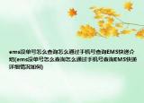 ems没单号怎么查询怎么通过手机号查询EMS快递介绍(ems没单号怎么查询怎么通过手机号查询EMS快递详细情况如何)