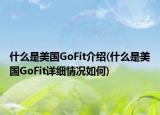 什么是美国GoFit介绍(什么是美国GoFit详细情况如何)
