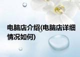 电脑店介绍(电脑店详细情况如何)