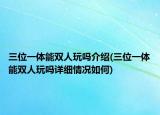 三位一体能双人玩吗介绍(三位一体能双人玩吗详细情况如何)