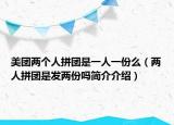 美团两个人拼团是一人一份么（两人拼团是发两份吗简介介绍）