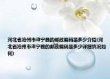 河北省沧州市肃宁县的邮政编码是多少介绍(河北省沧州市肃宁县的邮政编码是多少详细情况如何)