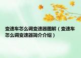 变速车怎么调变速器图解（变速车怎么调变速器简介介绍）