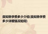 良知塾学费多少介绍(良知塾学费多少详细情况如何)