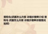 冒险岛(武器怎么升级 详细步骤啊介绍 冒险岛 武器怎么升级 详细步骤啊详细情况如何)