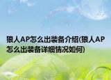 狼人AP怎么出装备介绍(狼人AP怎么出装备详细情况如何)