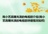 陈小艺高曙光演的电视剧介绍(陈小艺高曙光演的电视剧详细情况如何)