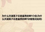 为什么洪湖莲子总是最贵的啊?介绍(为什么洪湖莲子总是最贵的啊?详细情况如何)