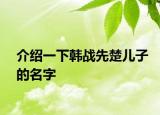 介绍一下韩战先楚儿子的名字