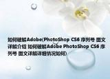 如何破解Adobe(PhotoShop CS6 序列号 图文详解介绍 如何破解Adobe PhotoShop CS6 序列号 图文详解详细情况如何)