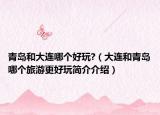 青岛和大连哪个好玩?（大连和青岛哪个旅游更好玩简介介绍）