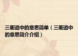三衢道中的意思简单（三衢道中的意思简介介绍）