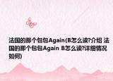 法国的那个包包Again(B怎么读?介绍 法国的那个包包Again B怎么读?详细情况如何)