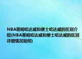 NBA蒂姆哈达威和便士哈达威的区别介绍(NBA蒂姆哈达威和便士哈达威的区别详细情况如何)
